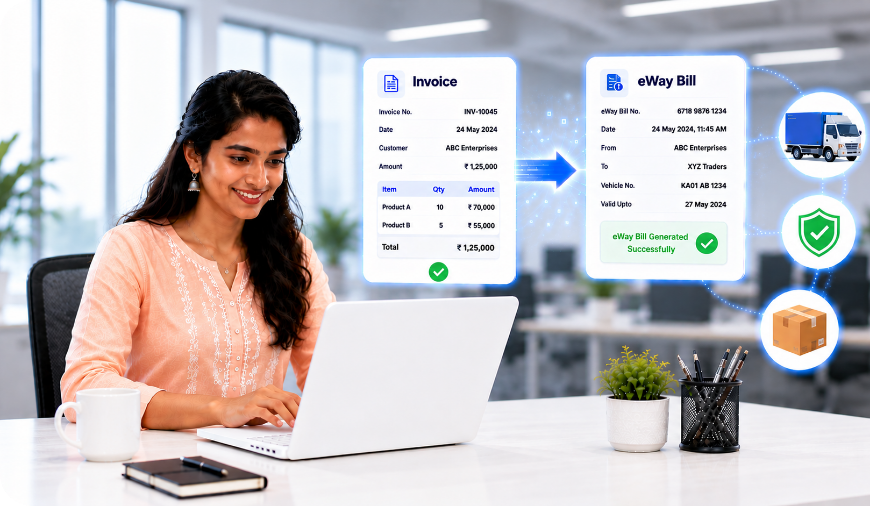 Automated eWay Bill generation